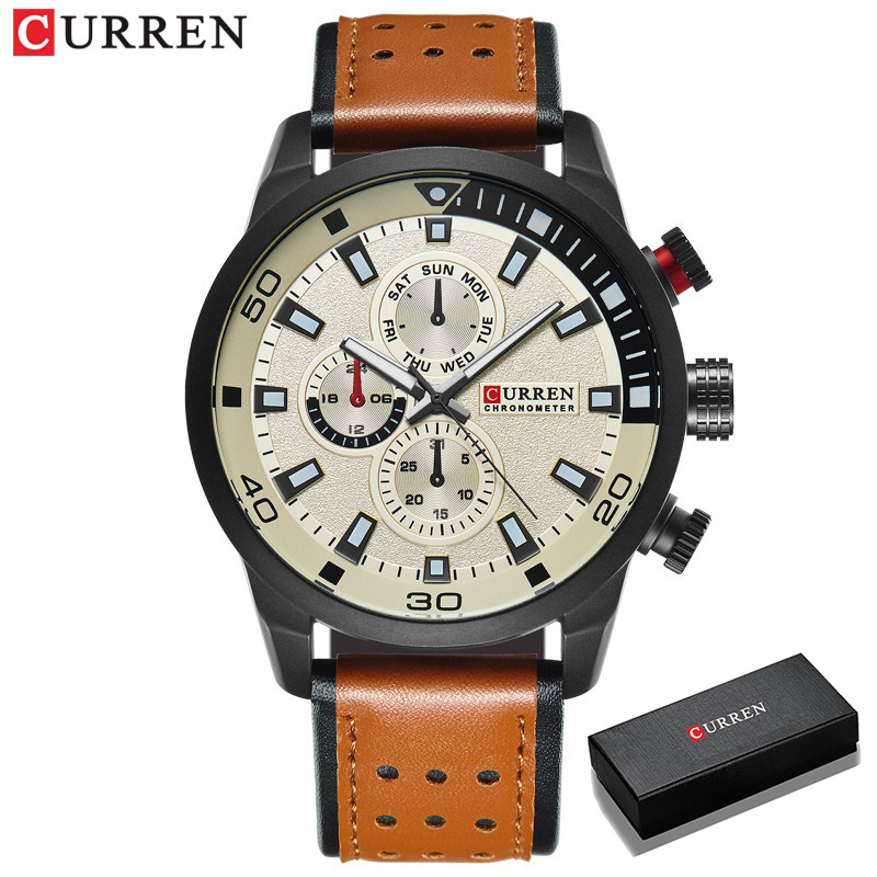 Jewelry Inspired Watches - 2017 CURREN Stylish Watch Men Luxury