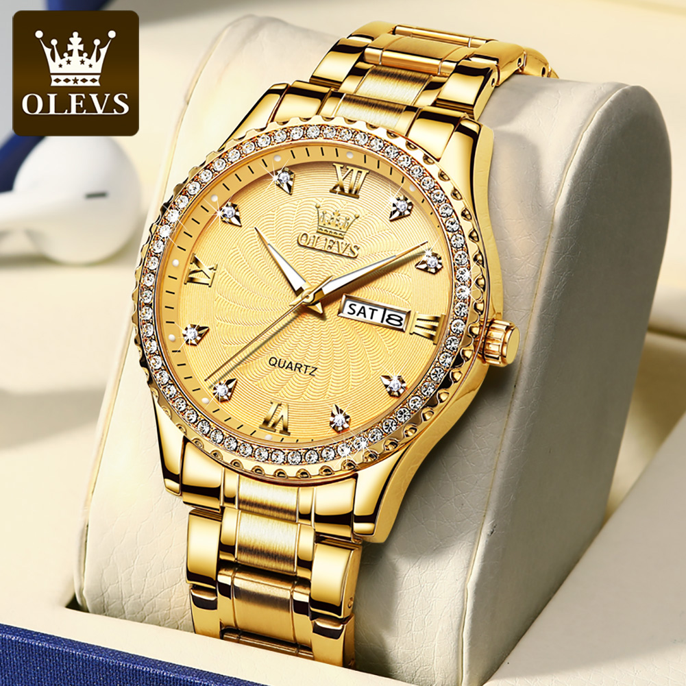 Jewelry Inspired Watches - OLEVS 5565 Luxury Brand Quartz Watch