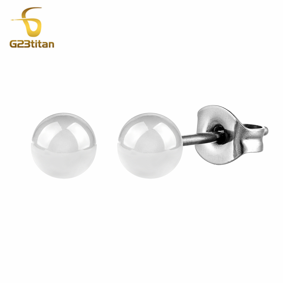 Opal Earrings Dangle - 1 Pair Beautiful Natural Stone Titanium