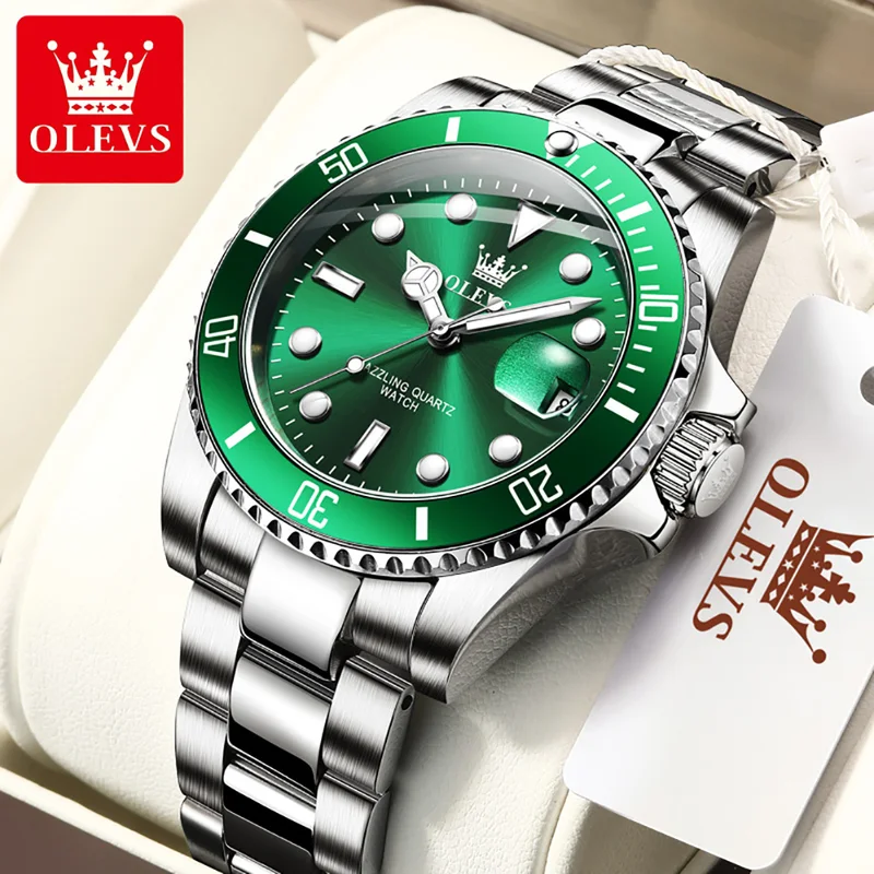 Jewelry Inspired Watches - OLEVS Original Quartz Watch for Men