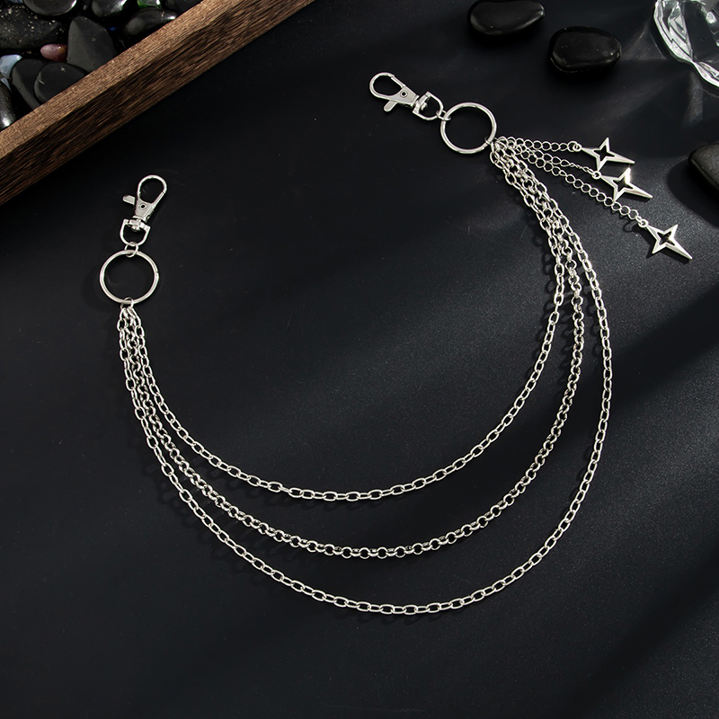Hip Hop Chain Necklace - New Retro Punk Rock Cross Pants