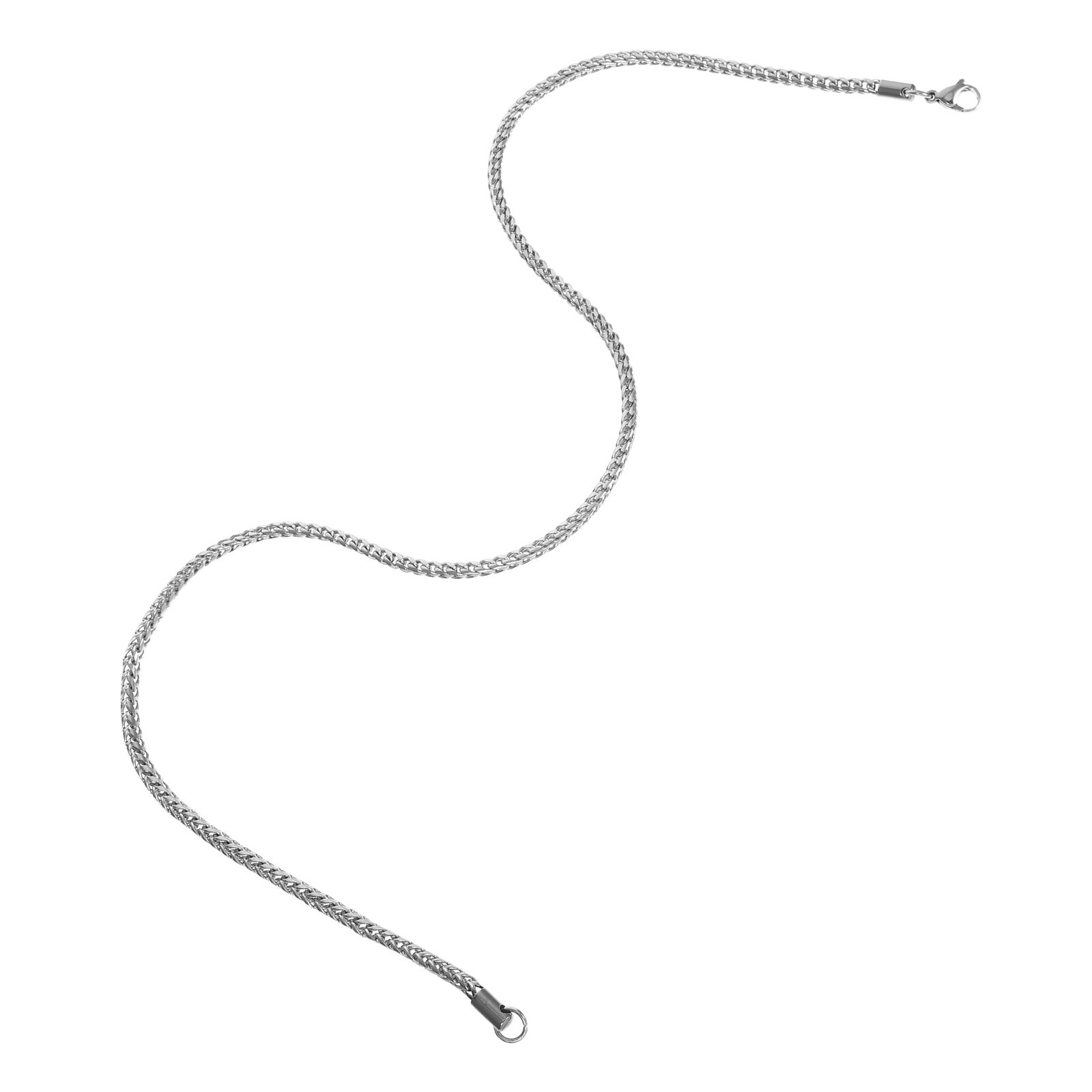 Hip Hop Chain Necklace - 4Mm Titanium Steel Hip Hop Chain
