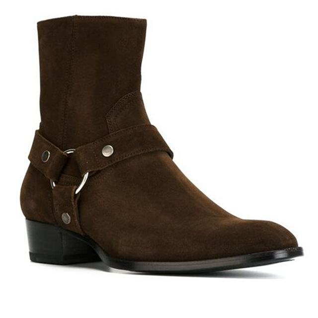New Brown /Black Suede Leather - Anklet Foot Chain 评论和价格