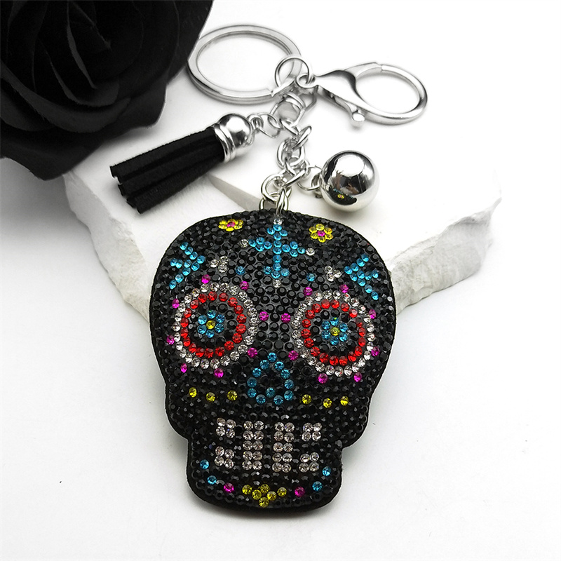 Death Skull Skeleton Tassel Ke - Gothic Skull Ring 评论和价格