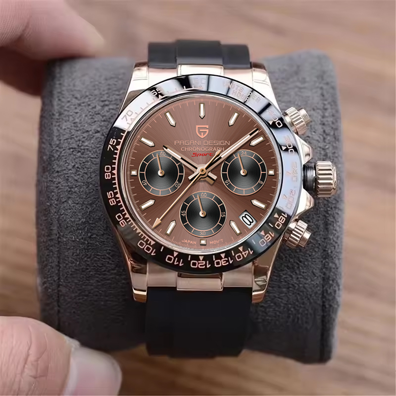 PAGANI DESIGN Men Quartz Chron - Jewelry Box Organizer Watches 评论和价格