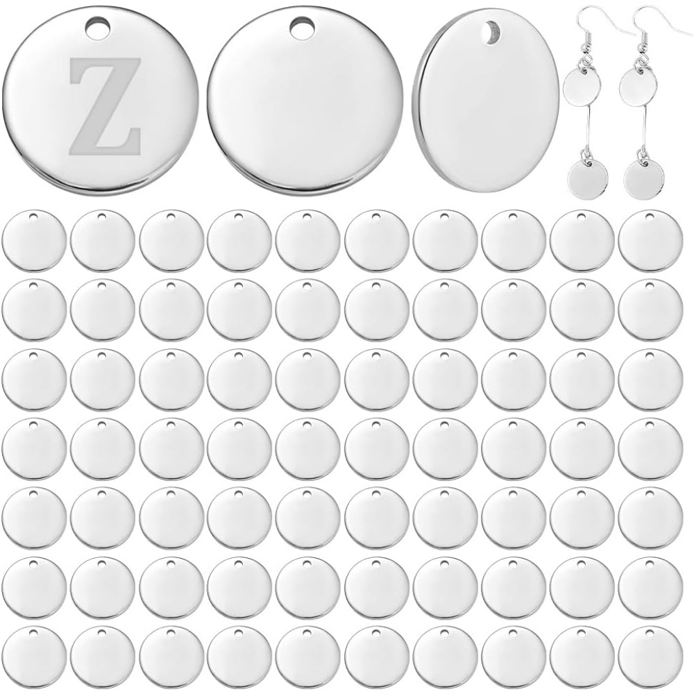 100pcs 12mm 304 Stainless Stee - Engraved Name Necklace 评论和价格