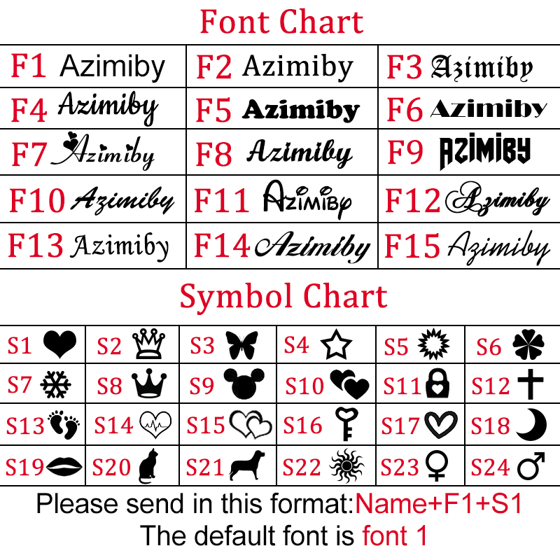 Azimiby Customizable Name Clas - Engraved Name Necklace 评论和价格