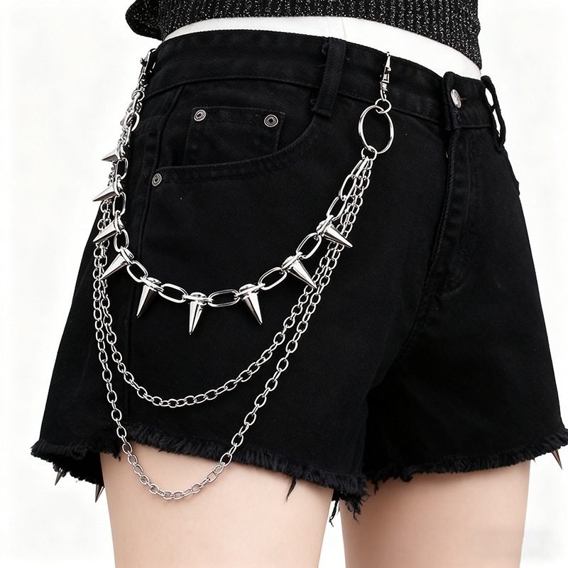 Unisex Hip Hop Punk Rock Metal - Hip Hop Chain Necklace 评论和价格