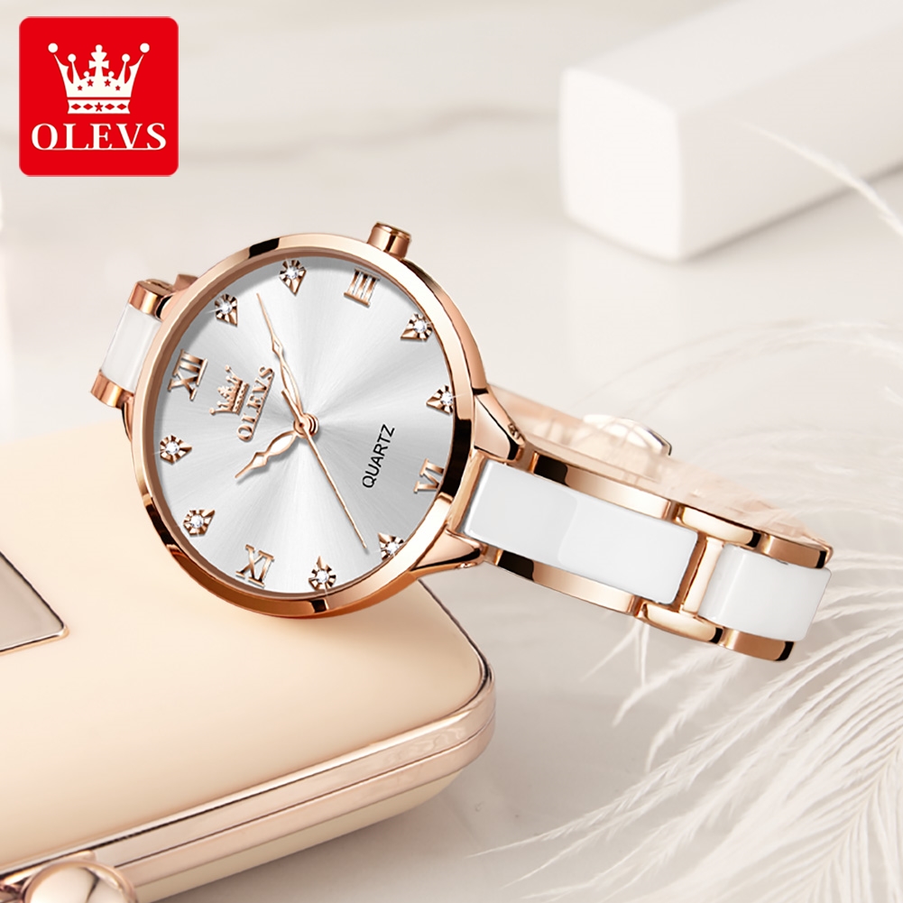 OLEVS 5872 Women Watches Quart - Jewelry For Watches 评论和价格