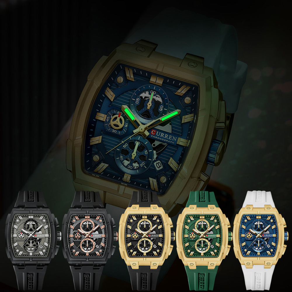 CURREN Luxury Vintage Watch fo - Jewelry For Watches 评论和价格