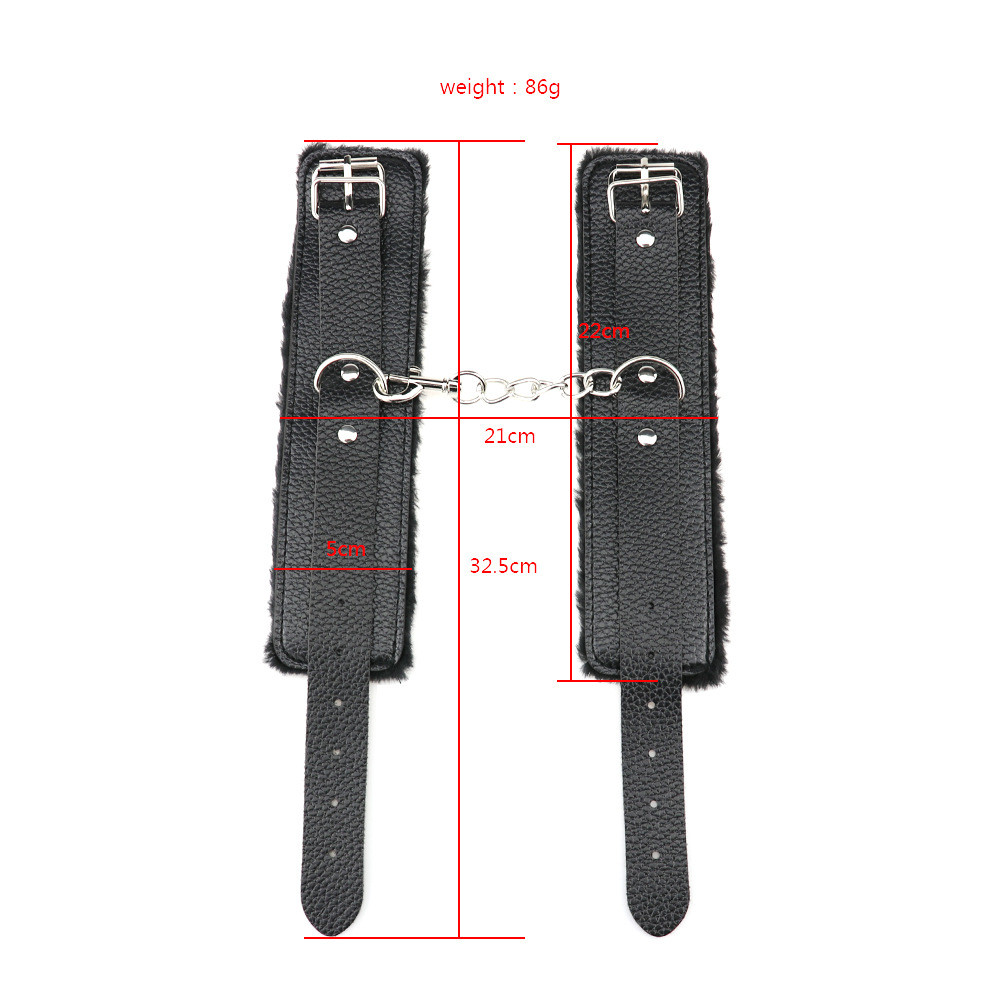 BDSM Handcuffs Hand Restraint  - Anklet Foot Chain 评论和价格
