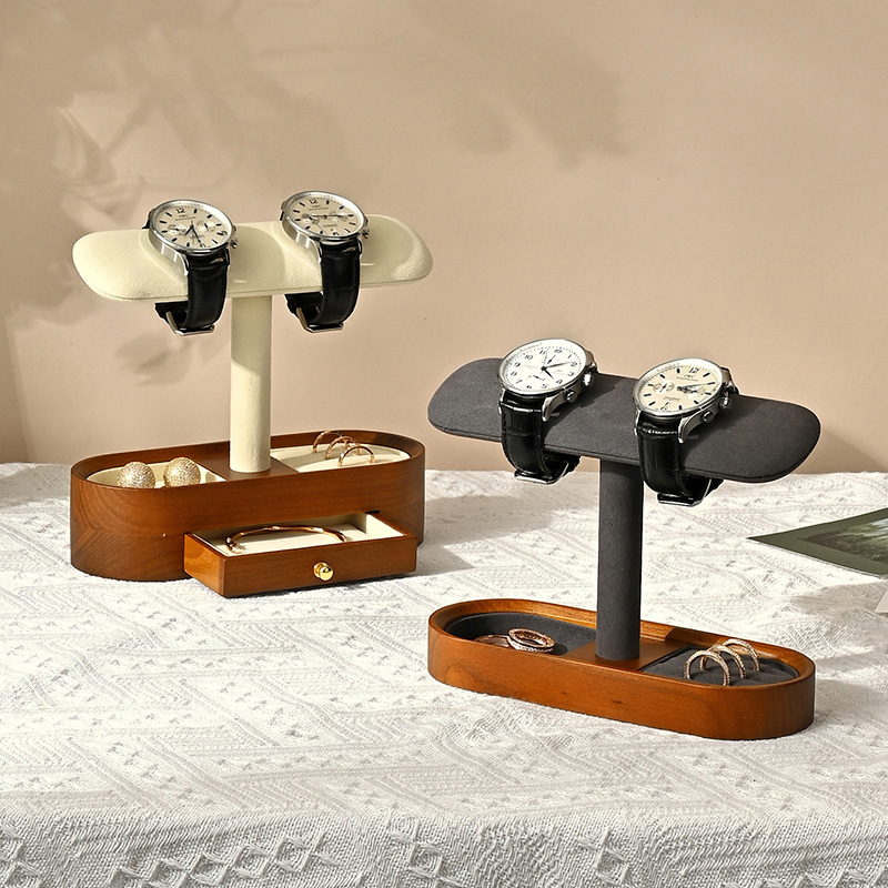 Oirlv Solid Wood Watch Organiz - Jewelry Stores Watches 评论和价格