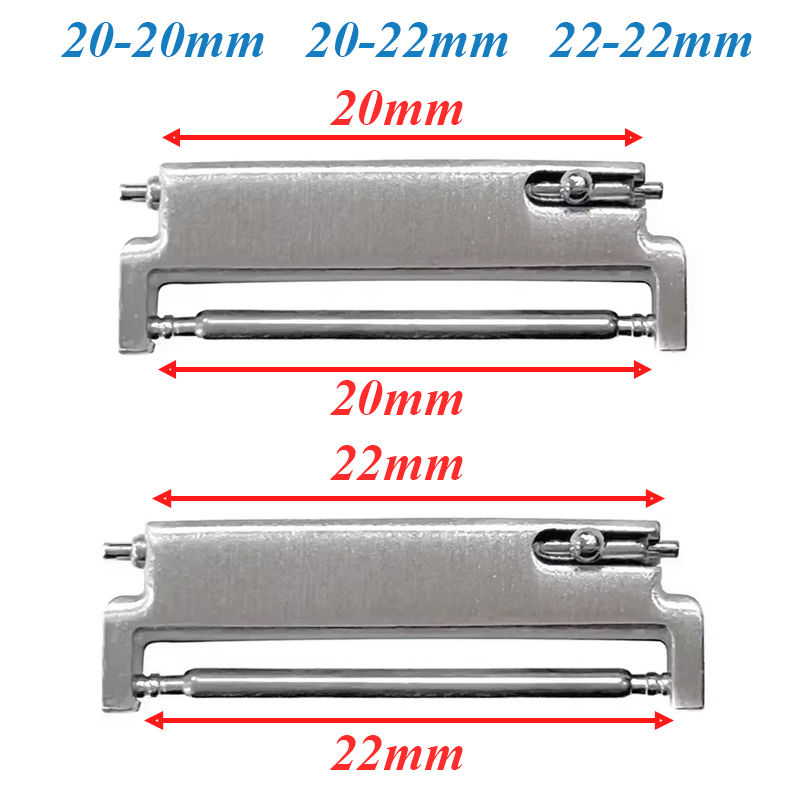 2pcs Watch Band Adapters 20mm  - Jewelry Stores Watches 评论和价格