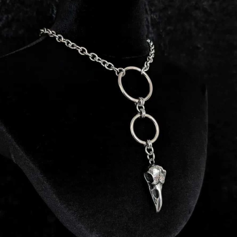 New Gothic Personality Stainle - Gothic Skull Ring 评论和价格