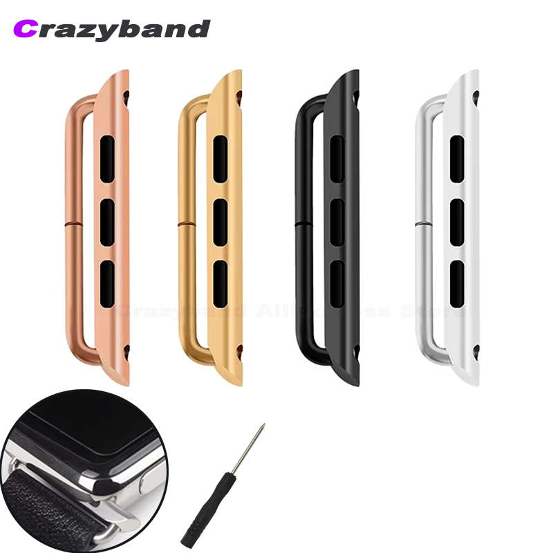 2pcs Stainless Steel Connector - Jewelry Stores Watches 评论和价格