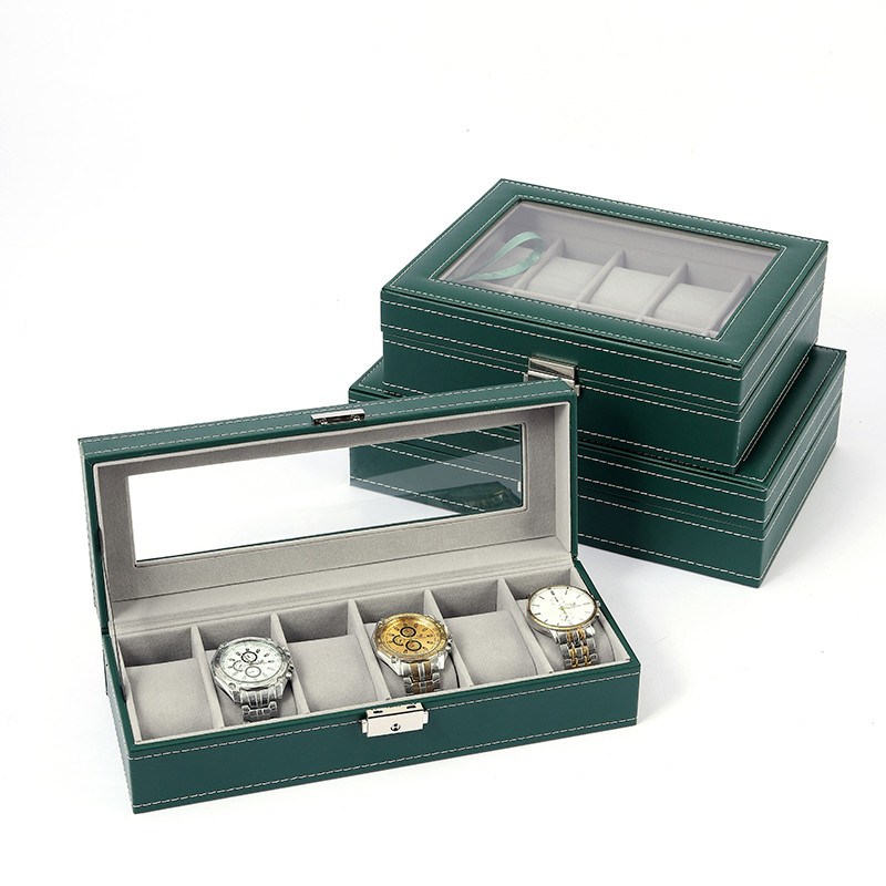 European Leather Watch Storage - Jewelry Box Organizer Watches 评论和价格