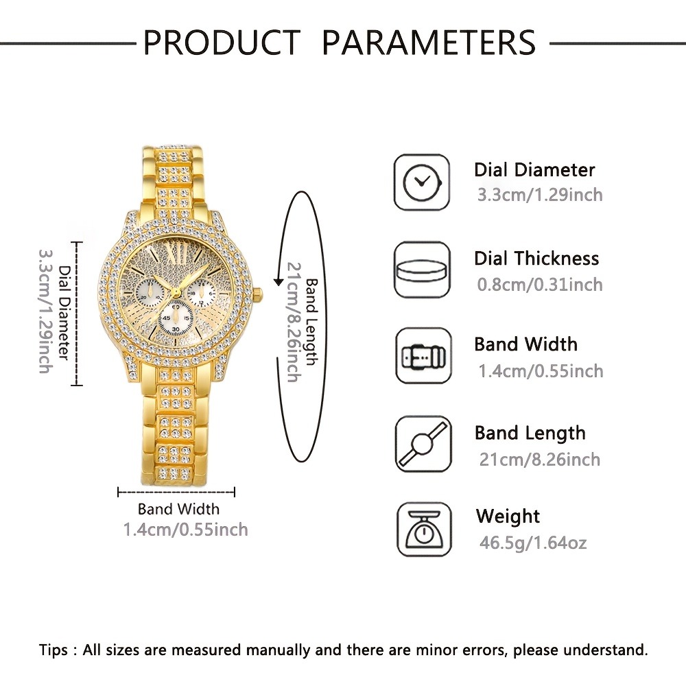 5pcs/set, Elegant Women'S Watc - Jewelry Or Watches 评论和价格