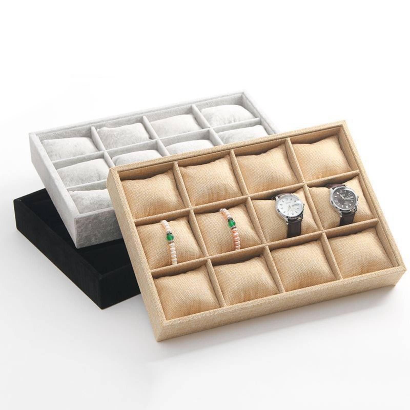 Fabric Jewelry Holder Open Top - Jewelry Stores Watches 评论和价格