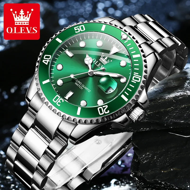 OLEVS Original Quartz Watch fo - Jewelry Inspired Watches 评论和价格