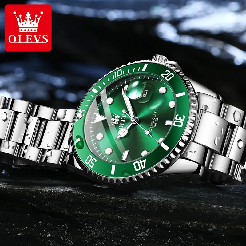 OLEVS Original Quartz Watch fo - Jewelry Inspired Watches 评论和价格