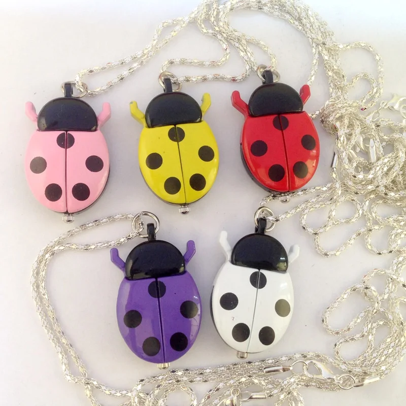 Gold Beetle Pocket Watch Neckl - Jewelry Watches For Kids 评论和价格