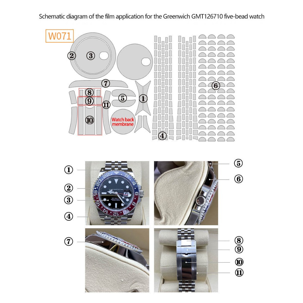 Watch Film for Rolex GMT-Maste - Rolex Watch Daytona 评论和价格