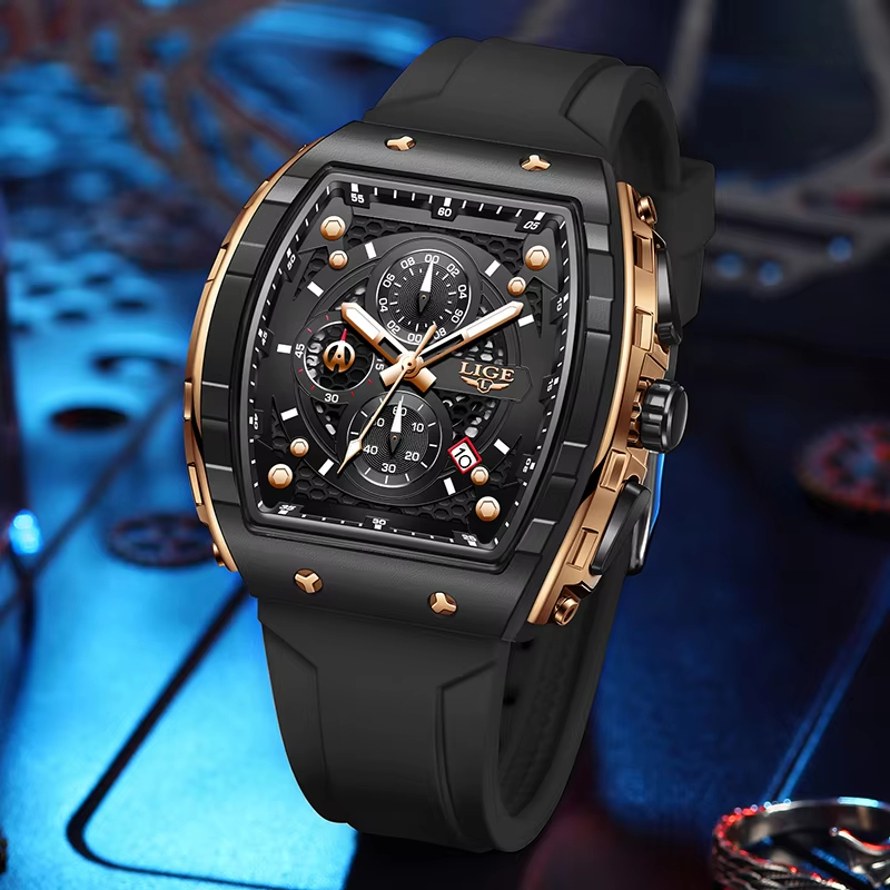 LIGE Top Brand Luxury Men Watc - Jewelry Inspired Watches 评论和价格
