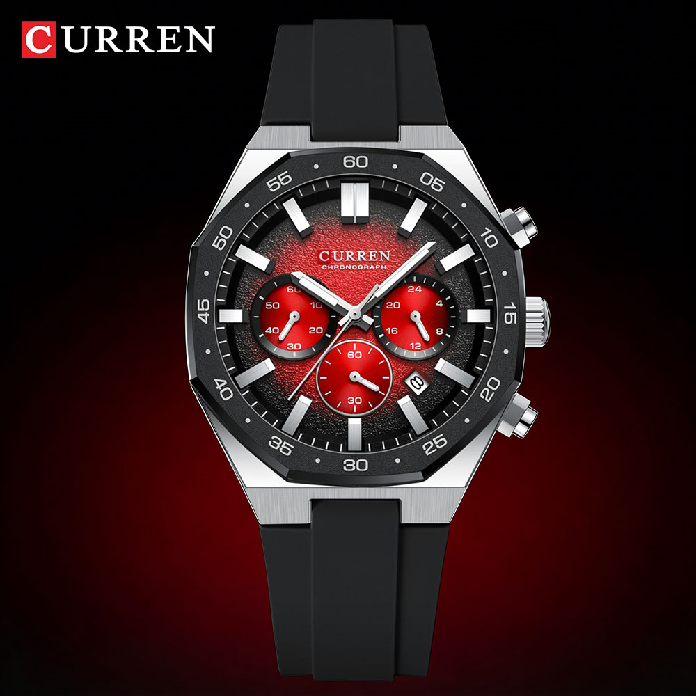 CURREN Fashion Casual Men Spor - Jewelry For Watches 评论和价格