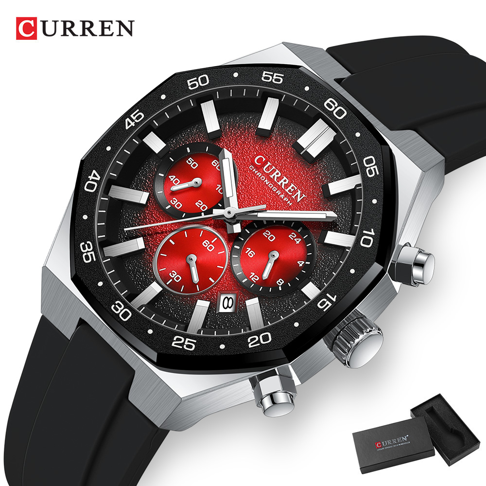 CURREN Fashion Casual Men Spor - Jewelry For Watches 评论和价格