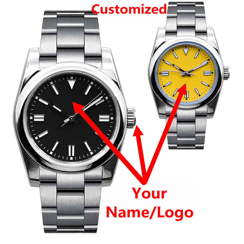 Custom Logo Mens Watch Sapphir - Jewelry For Watches 评论和价格