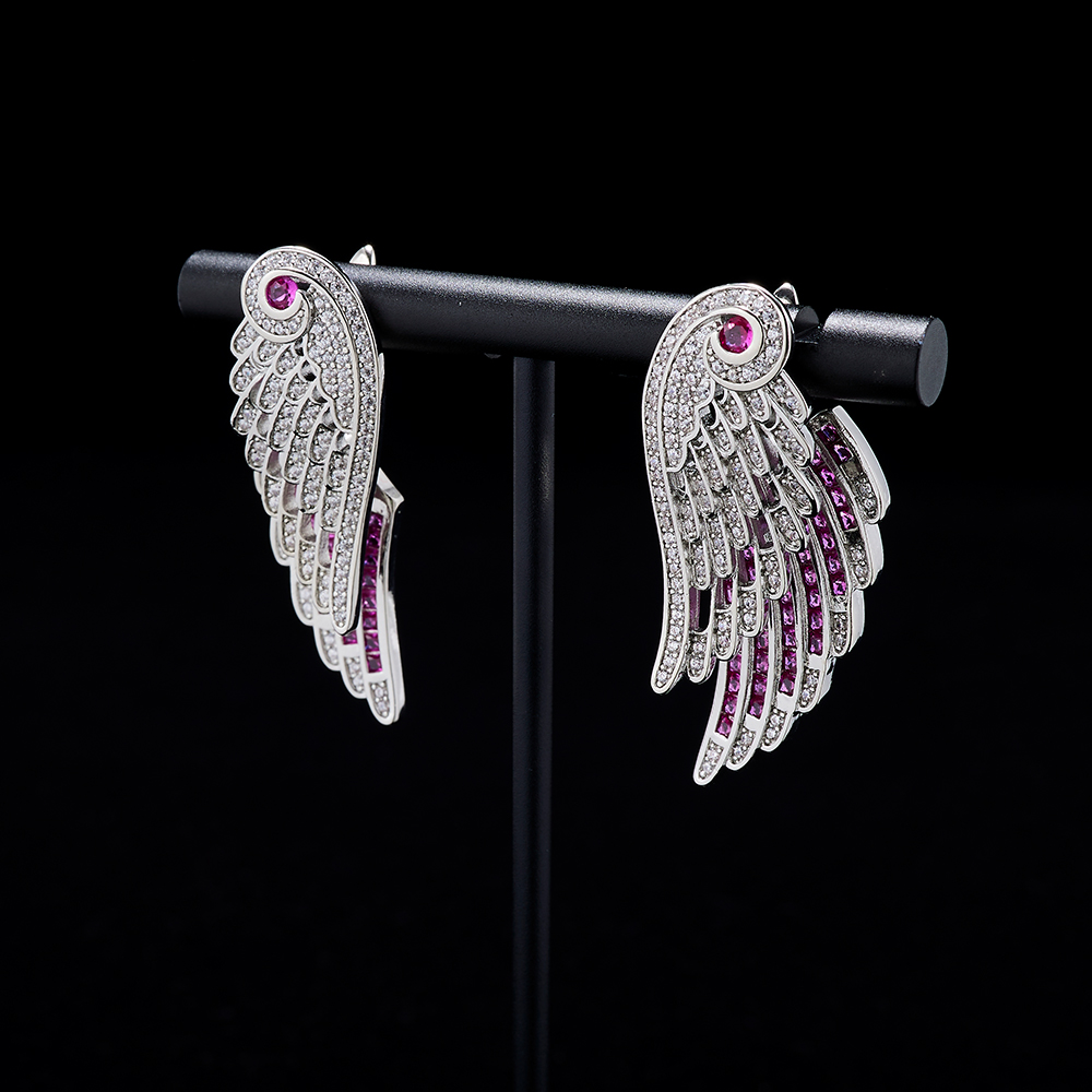 IN JEWELIFE Cubic Zircon Wings - Paradise Jewelry & Watches Llc 评论和价格