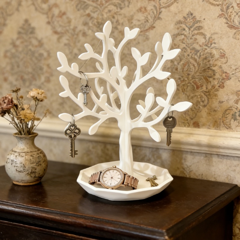 1Pcs Tree‑Shaped Jewelry Rack  - Jewelry Box Organizer Watches 评论和价格