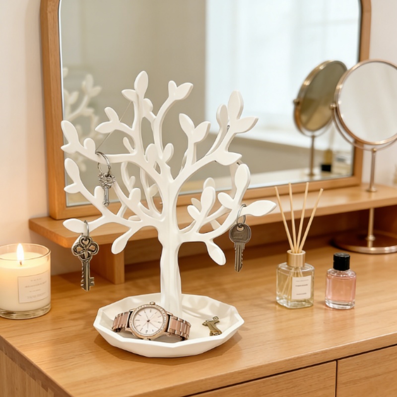1Pcs Tree‑Shaped Jewelry Rack  - Jewelry Box Organizer Watches 评论和价格