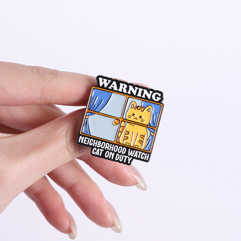 Orange Cat Fan Club Enamel Pin - Jewelry Watches For Kids 评论和价格