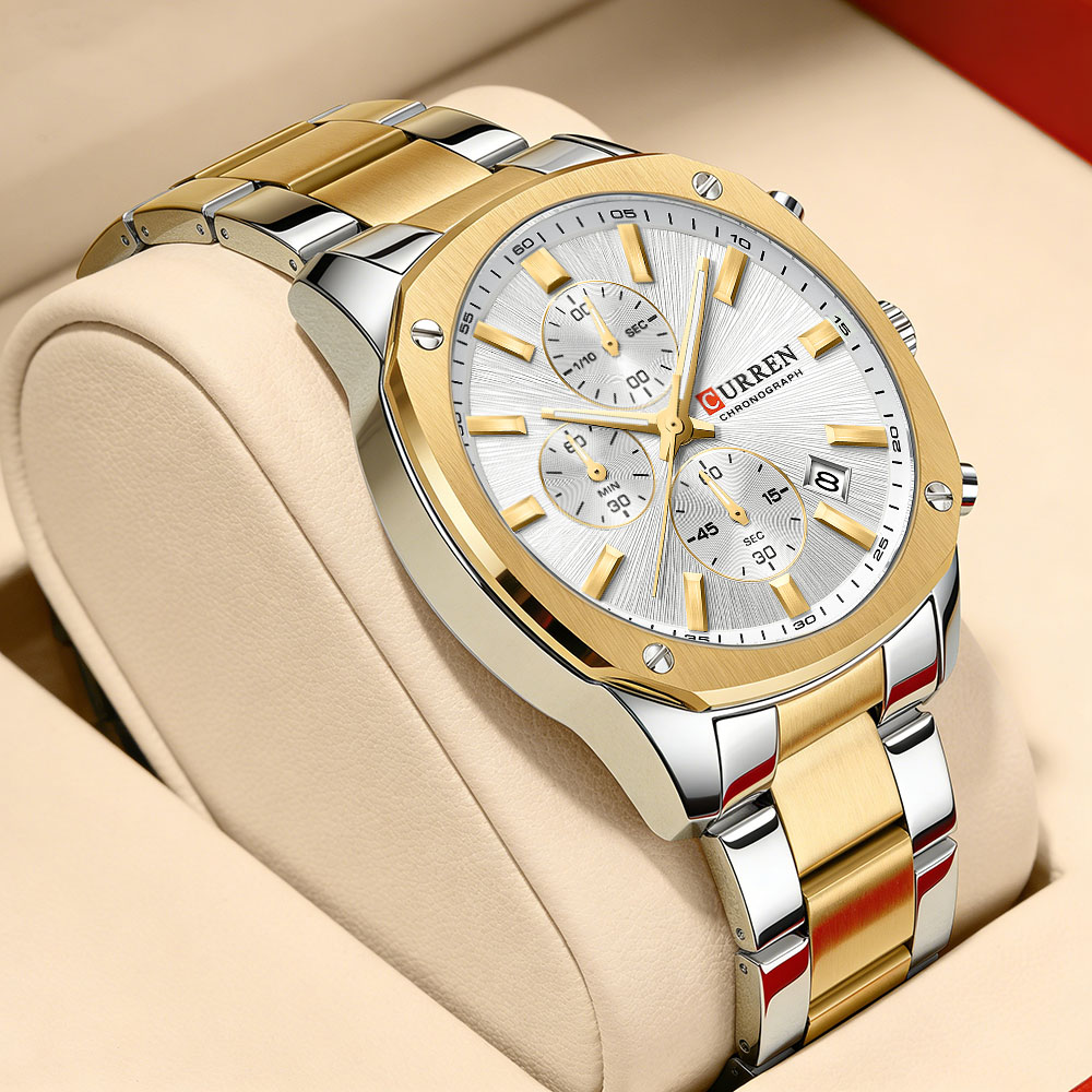 CURREN Modern Men's 42mm Sport - Jewelry For Watches 评论和价格