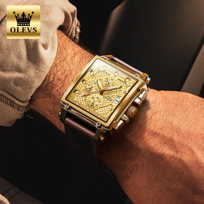 OLEVS Brand Mens Watches Water - Jewelry Inspired Watches 评论和价格