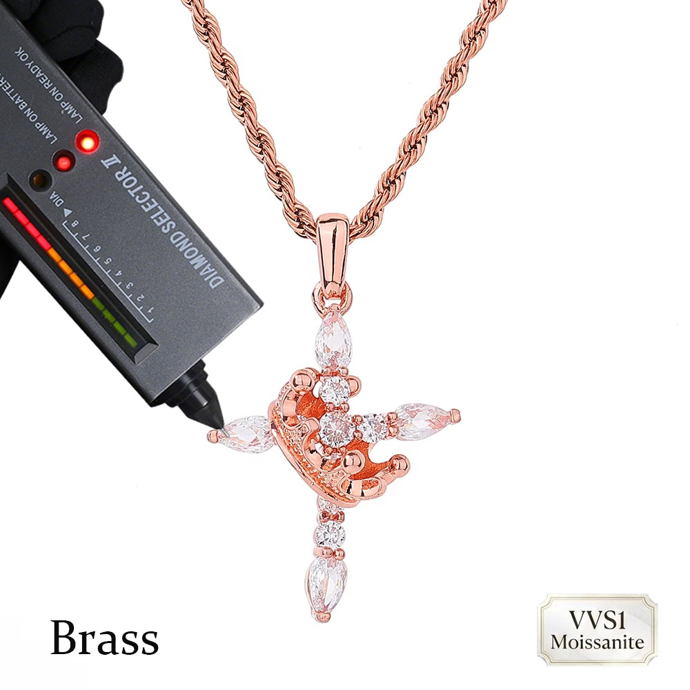 ICEBLING VVS1 Moissanite Crown - Hip Hop Chain Necklace 评论和价格
