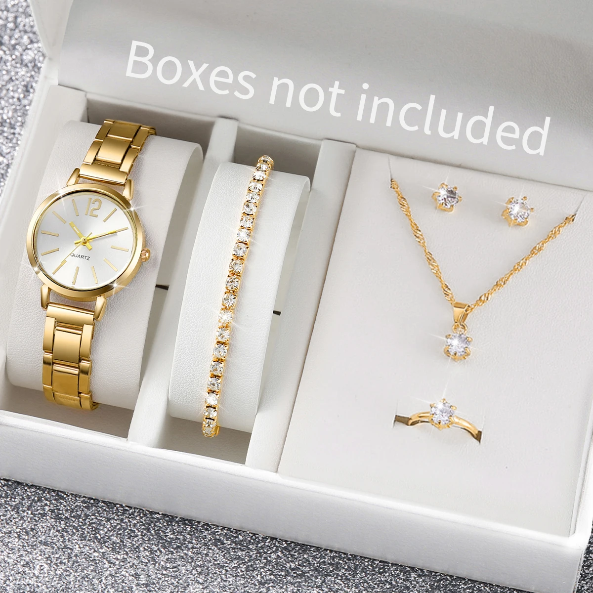 5/6PCS Fashion Women Watches J - Jewelry Watches For Kids 评论和价格